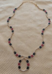 Conjunto con tilas y rocalla 9 Collar tilas Yisel