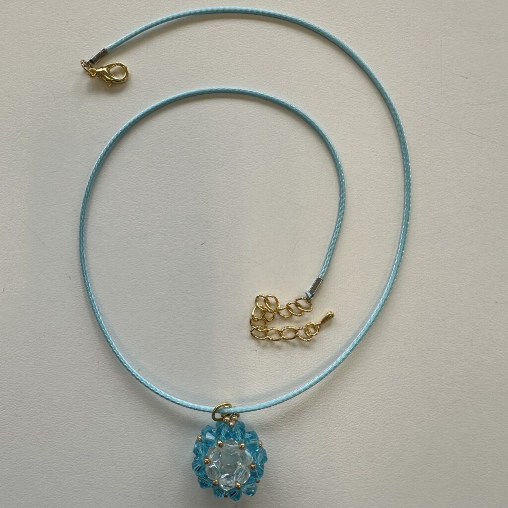 Pendientes con facetada, bicono y rocalla 9 IMG 5263 2