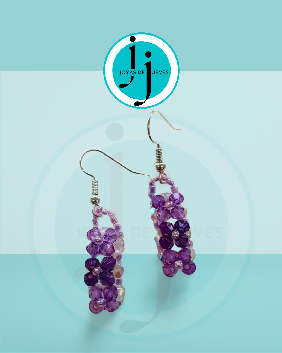 JdJ Pendientes 3 flores