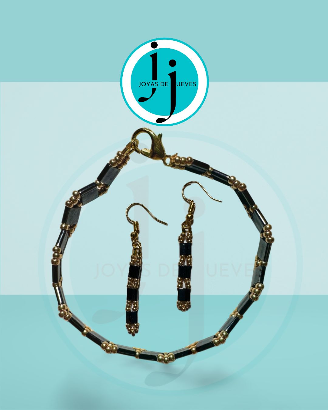 JdJ Pulsera y pendientes Tila